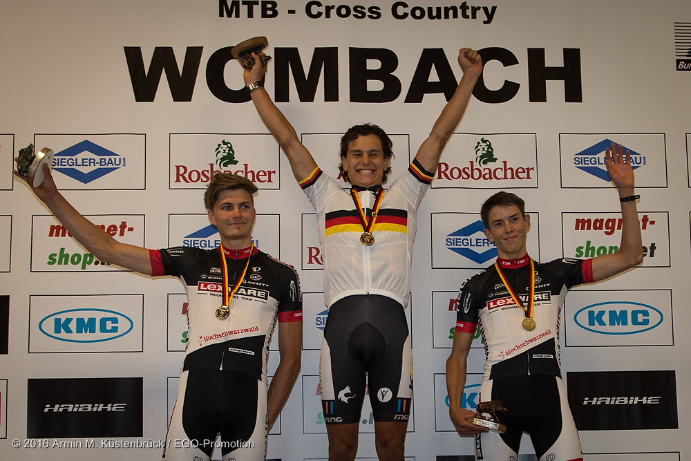 Lukas Baum is German U23 XC-Champion